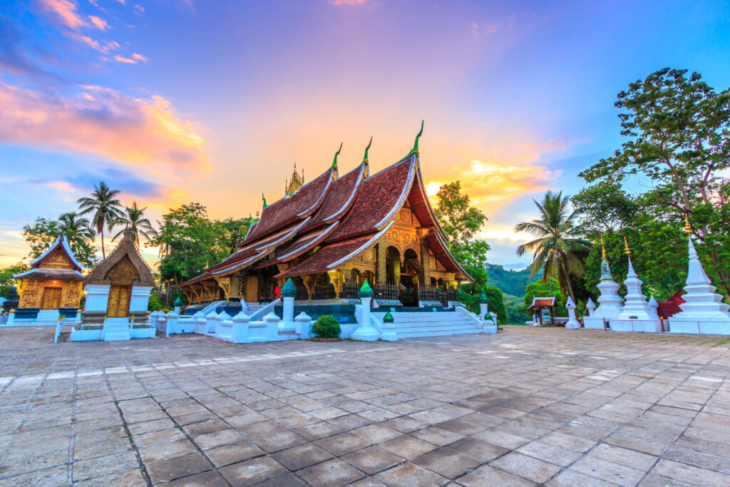 Wat Xieng Thong in in Luang Prabang, Laos